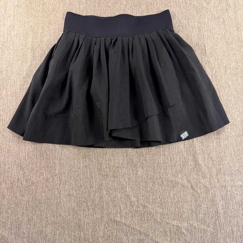 Justice Sport Girls Black Pleated Tennis Skort Size Large 12/14 Activewear Skirt